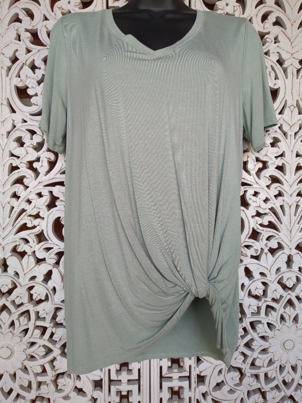 L Matty M Tie Side Short Sleeve T Shirt